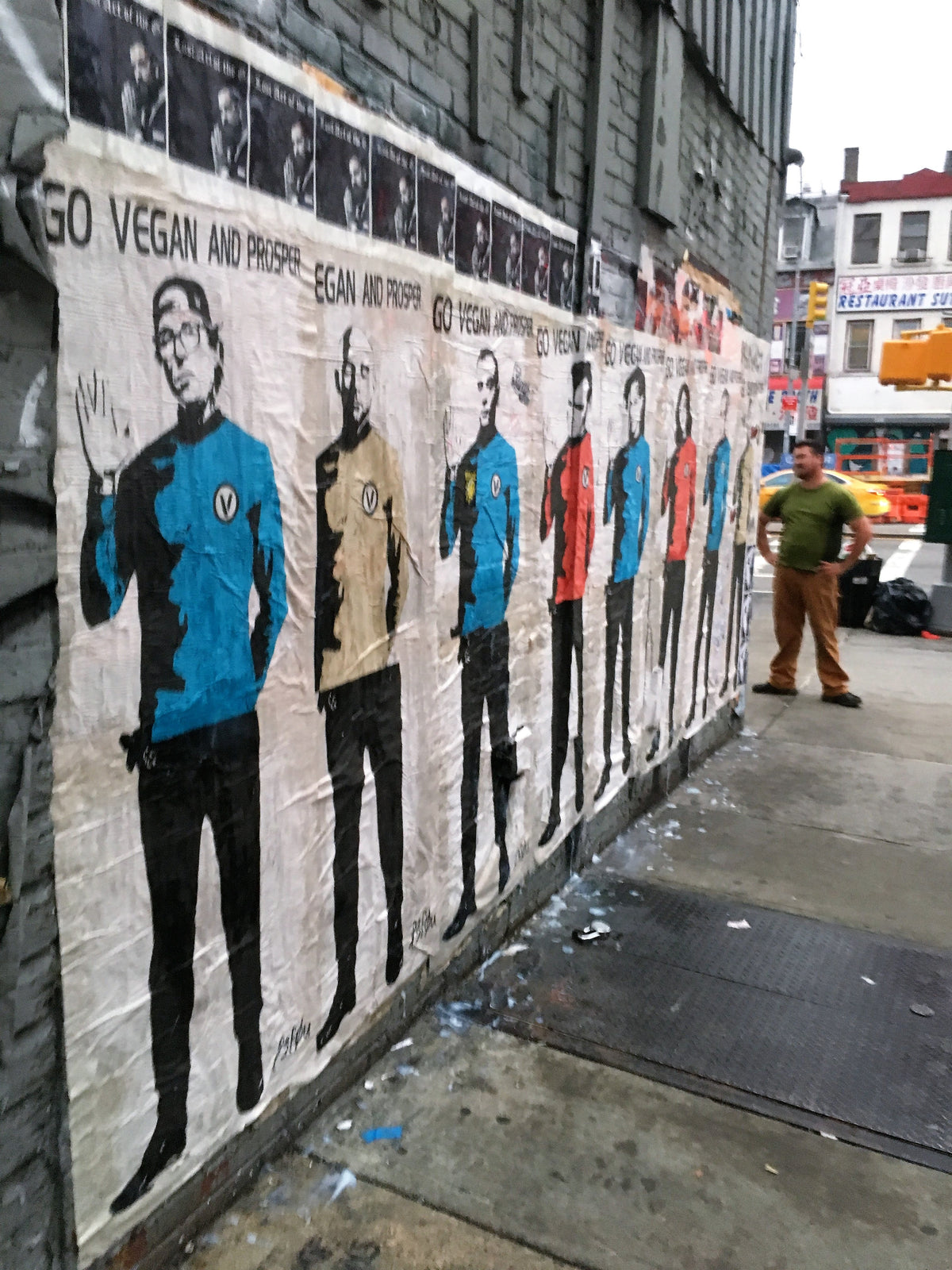 Live Artwork Mural in New York City