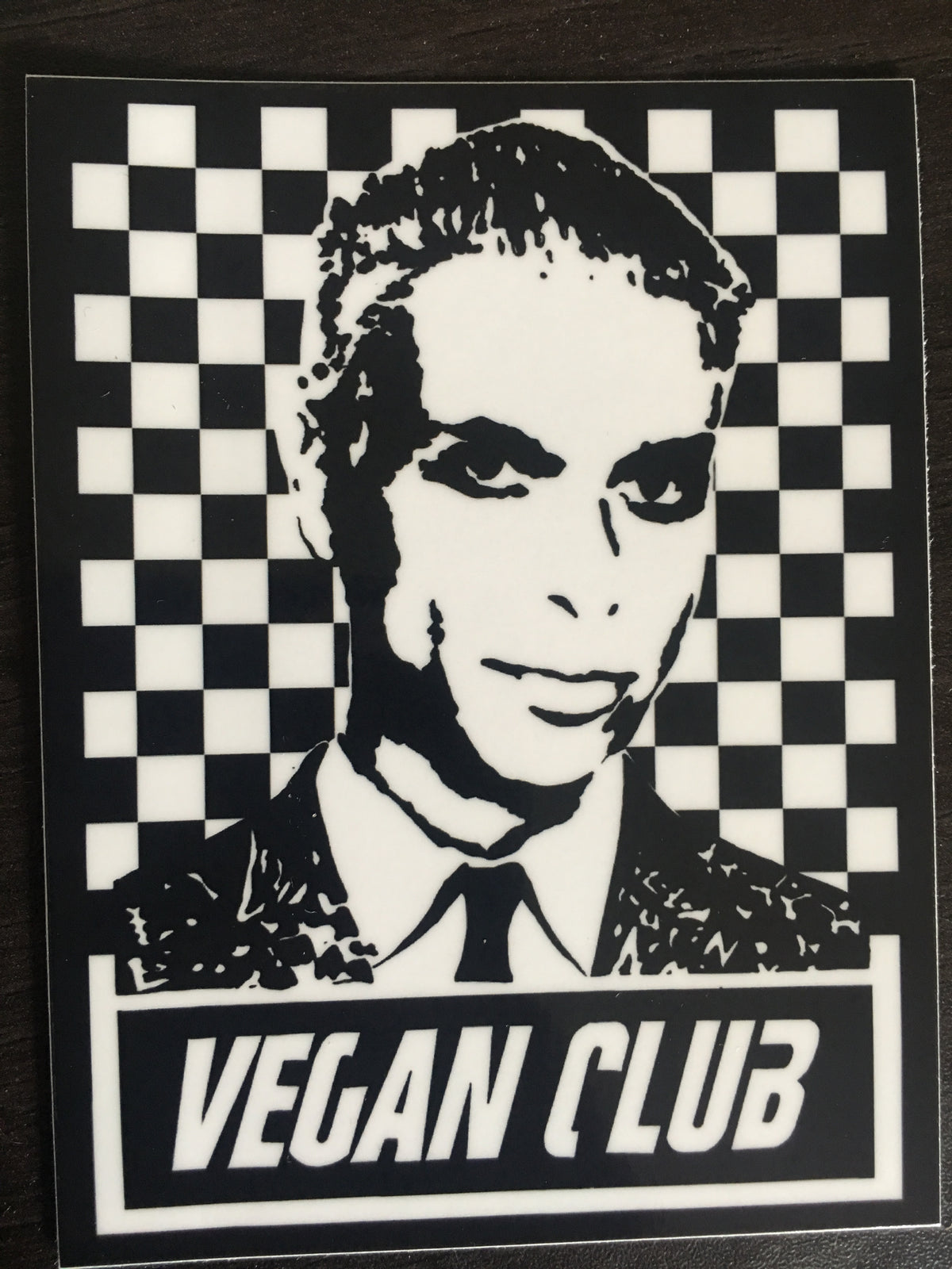 12 Vegan Club Tony Kanal Stickers - SOLD OUT