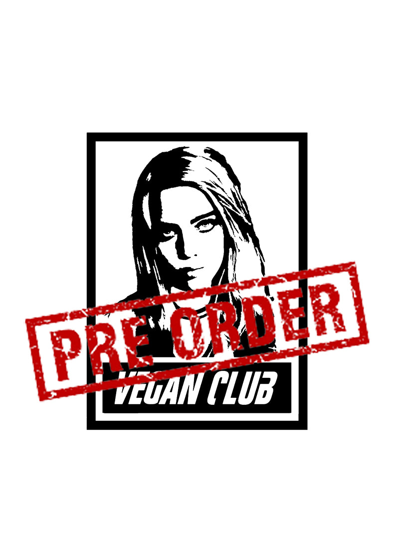 Billie Eilish Vegan Club T-shirt