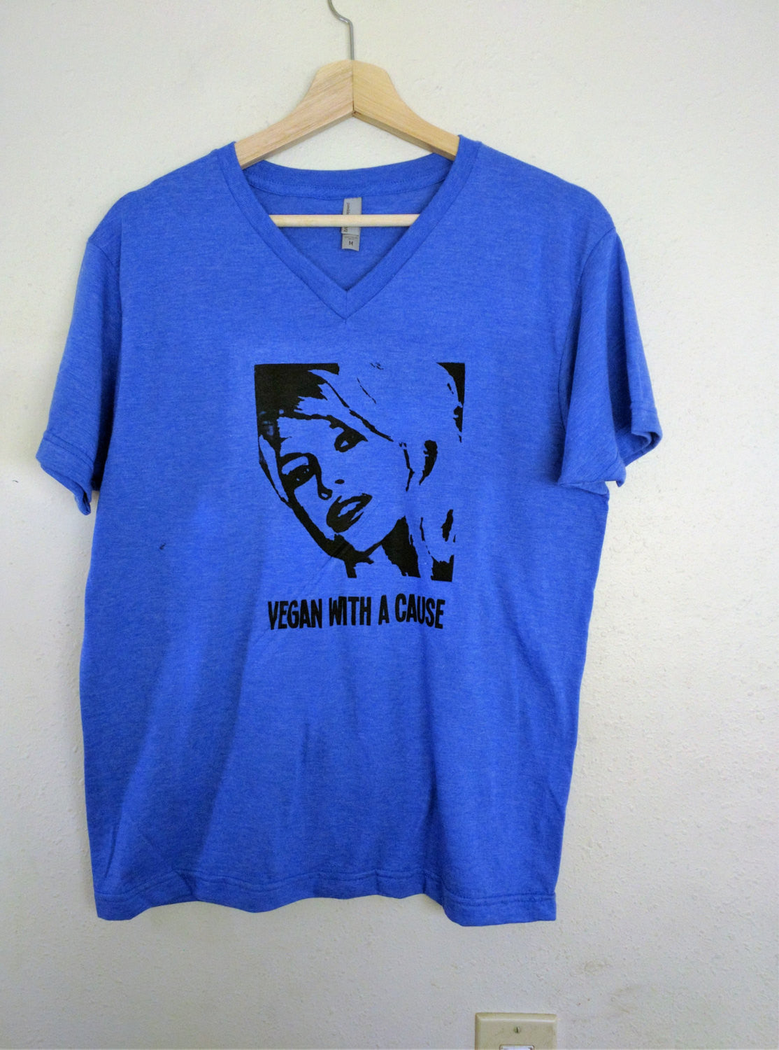 Vegan with a Cause T-shirt feat. Brigitte Bardot Bebe
