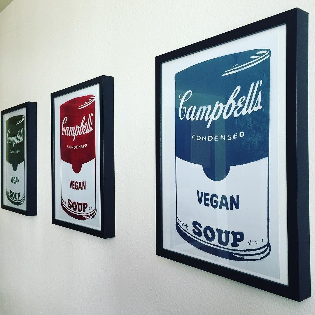 Green, Red or Blue Campbell's Vegan Soup (1 of 3) Ltd. Print