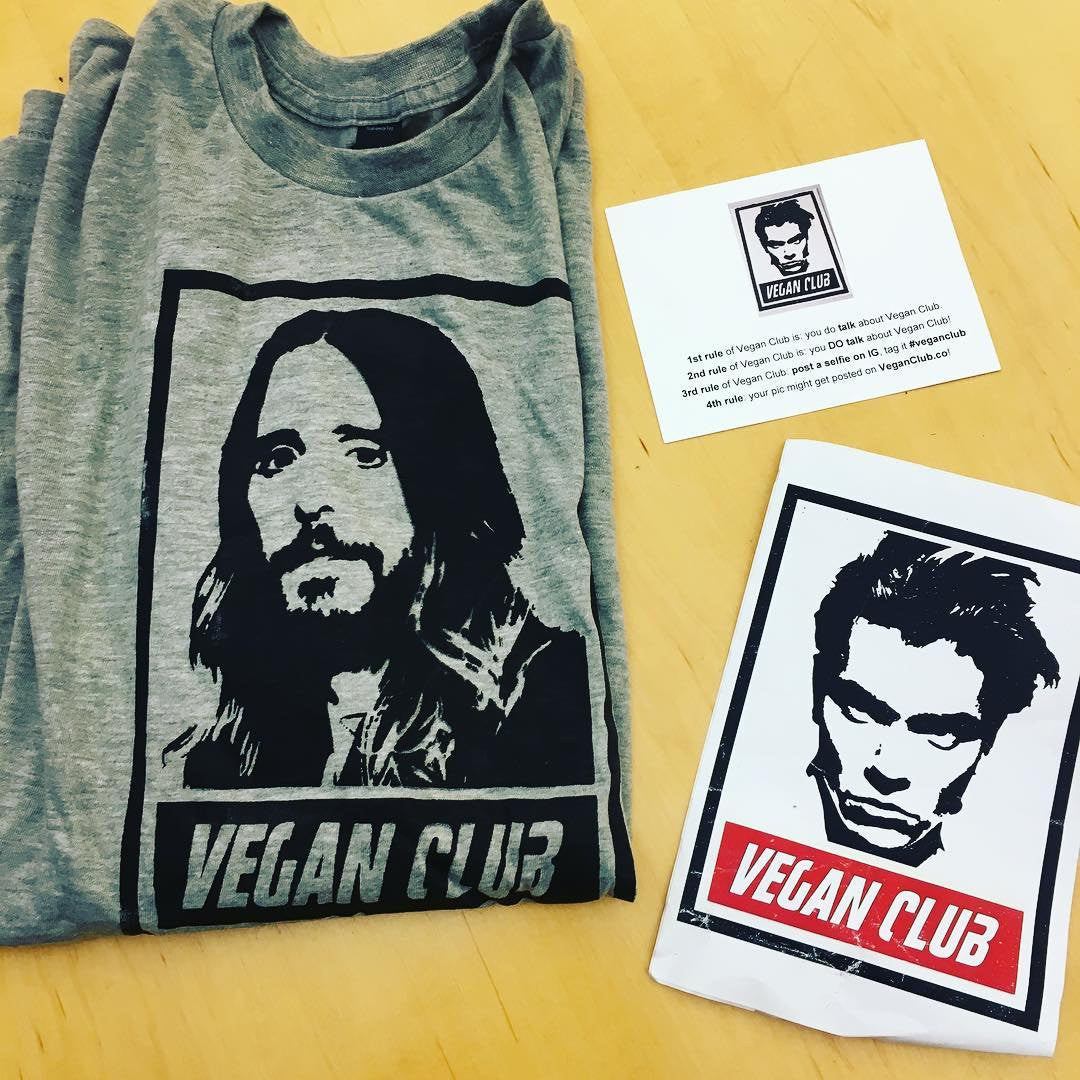 Jared Leto Vegan Club T-shirt
