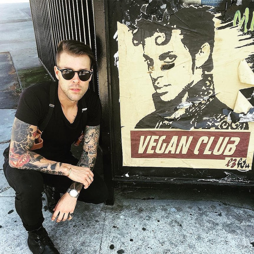 NewsPrint Poster Vegan Club Prince