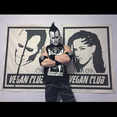Street Art NewsPrint Poster Vegan Club the Misfits Alissa White-Gluz Signed L3f0u - model @alissawhitegluz_fanclub