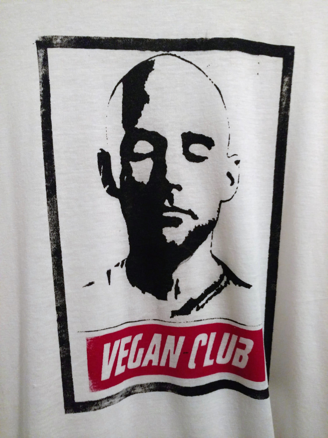 Organic Made in USA T-shirt "Vegan Club" featuring Moby