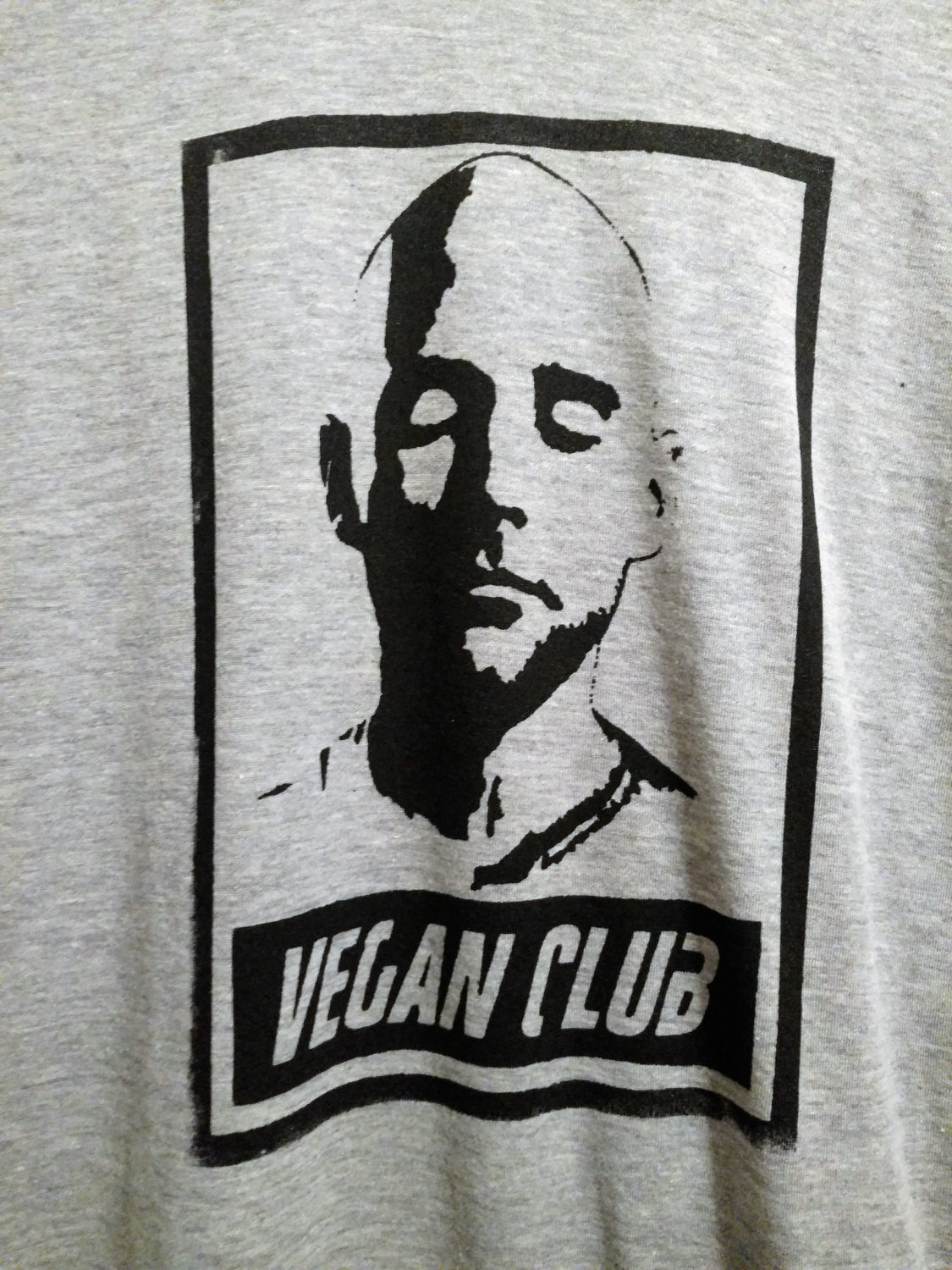 Organic Made in USA T-shirt "Vegan Club" featuring Moby