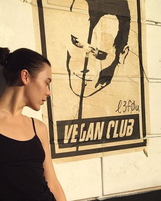 NewsPrint Poster Vegan Club feat. the Misfits Doyle Wolfgang