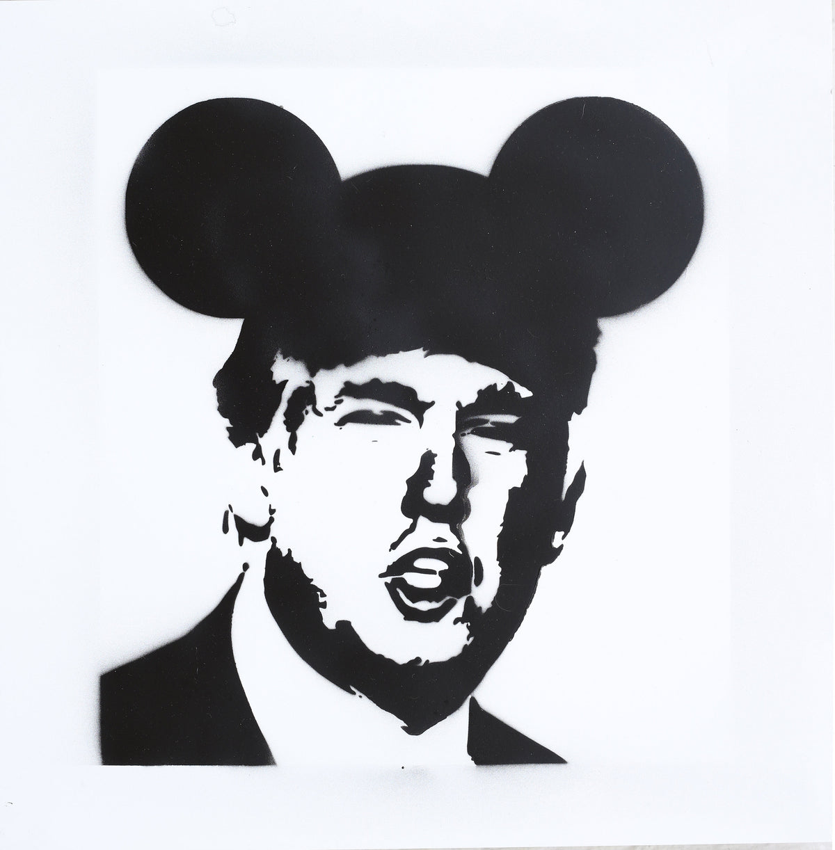16x16 Original Artwork Operation Mickey Mouse - Politically Incorrect