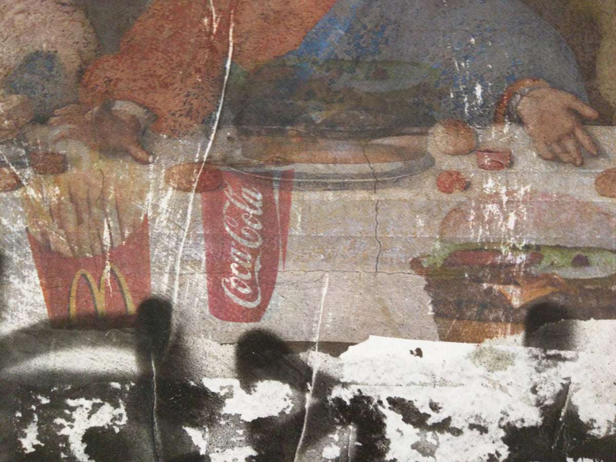 The Last Supper ft. Jesus, KFC, Mac Donalds, Burger King & Coke