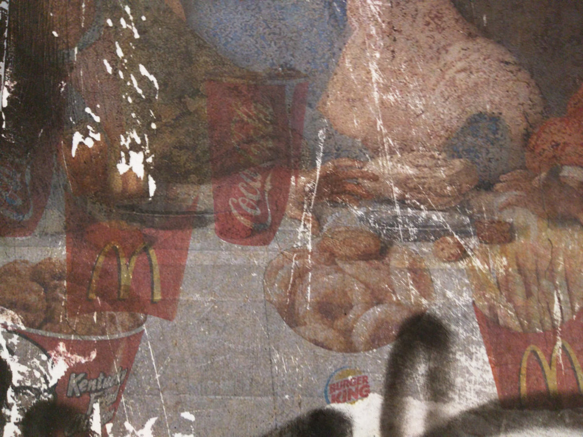 The Last Supper ft. Jesus, KFC, Mac Donalds, Burger King & Coke
