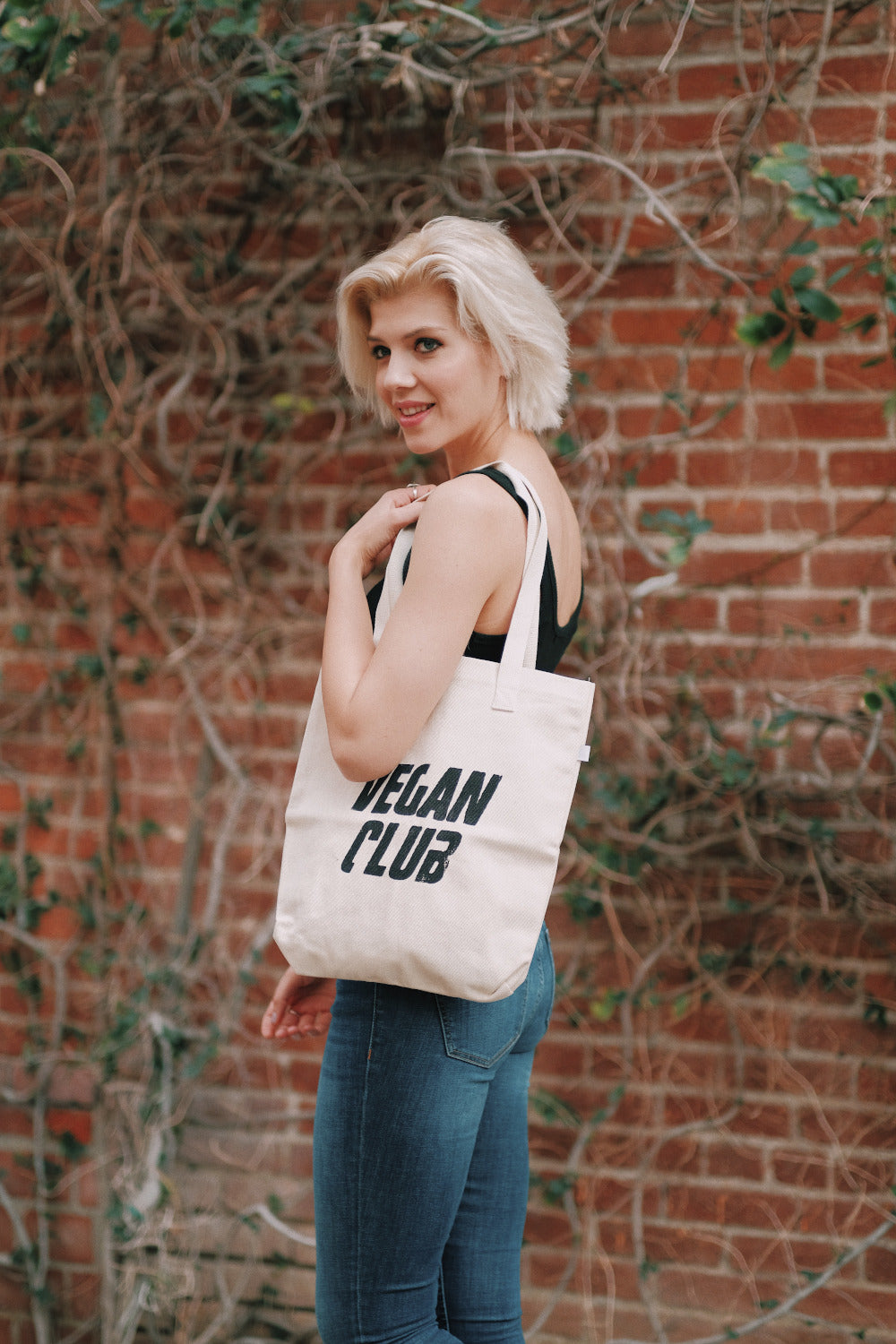 Tote Bag "Compassion for Every Being!" collab Vegan Club with Mary Kollende