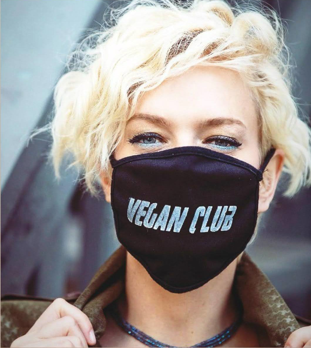 Vegan Club Mask. Fight with a Statement!